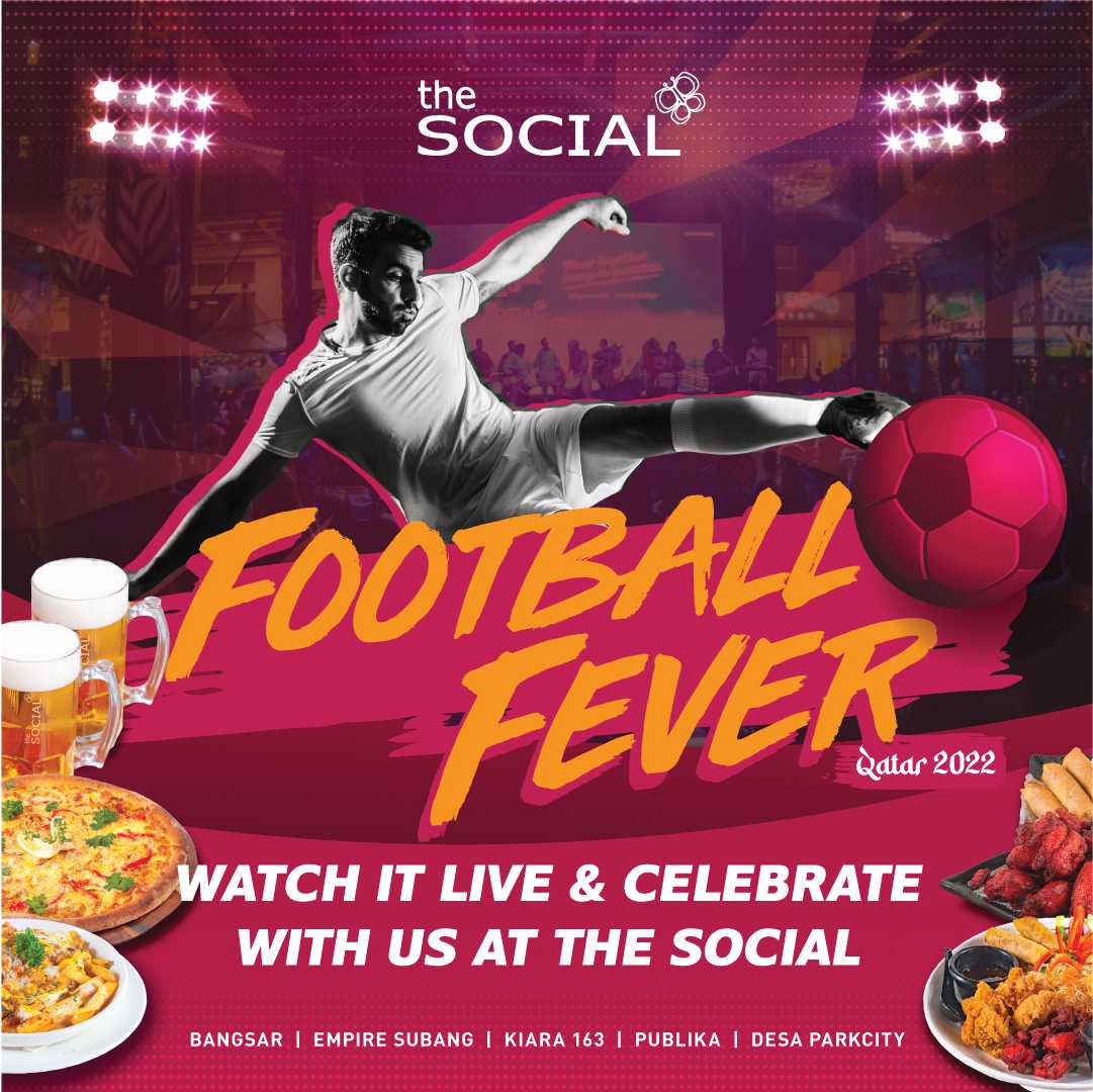 The Social is screening live football matches at all locations! Watch it with us and a cold one